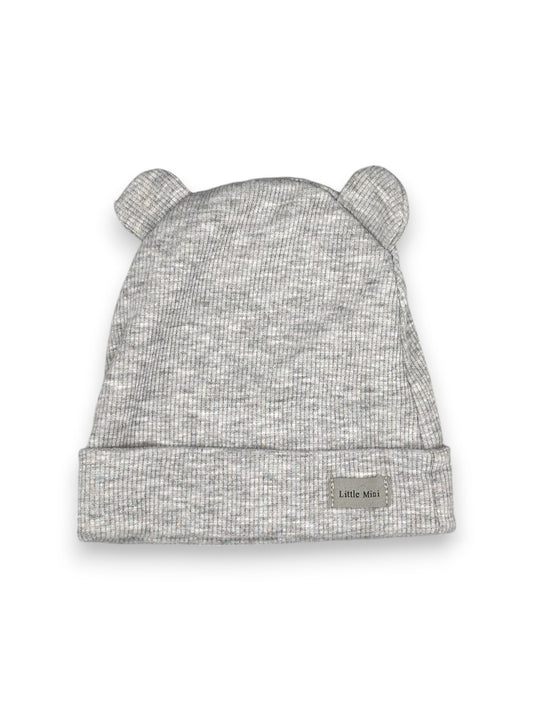 Gorro Cinzento 1-6 Meses