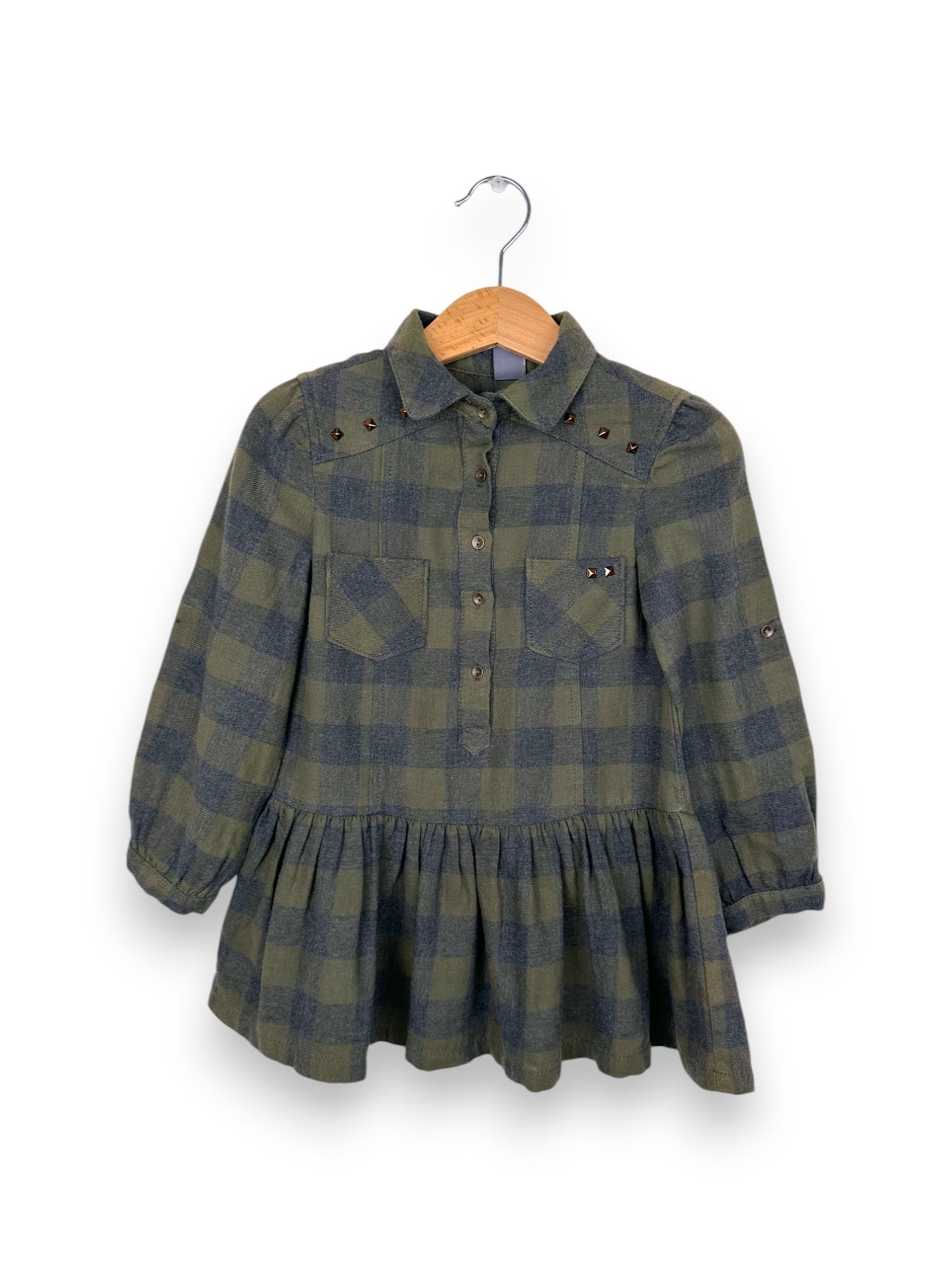 Khaki Dress 2-3 Years