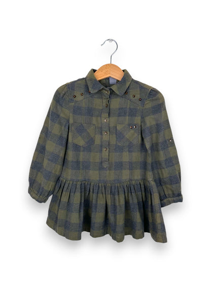 Khaki Dress 2-3 Years