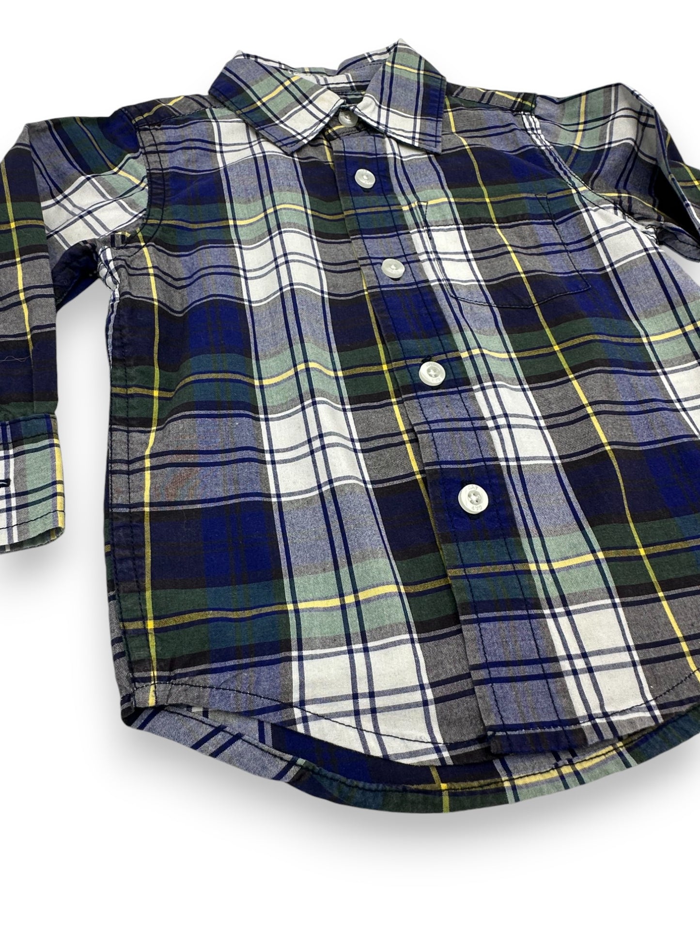 Camisa xadrez 12-18 Meses