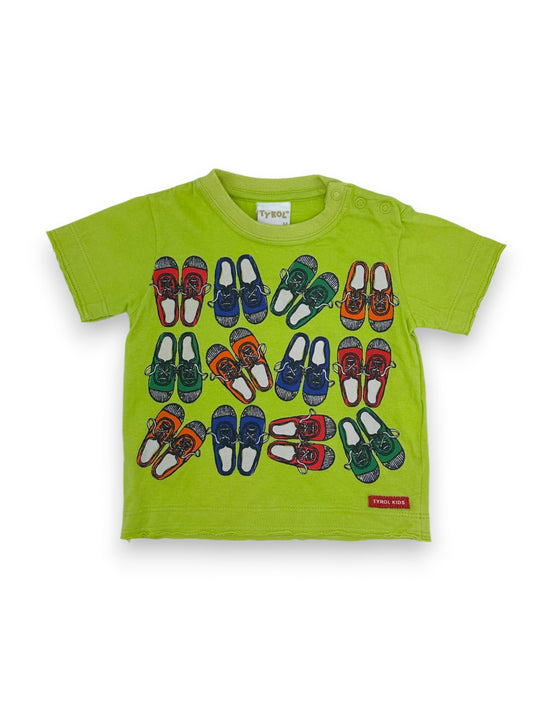 T-shirt Verde 3-6 Meses