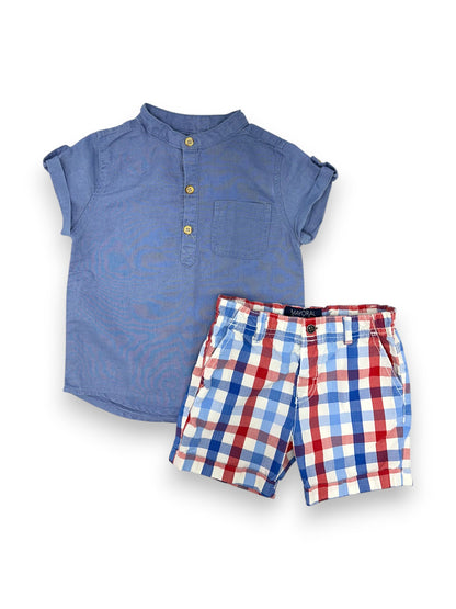 Conjunto Camisa e Calções 12-18 Meses