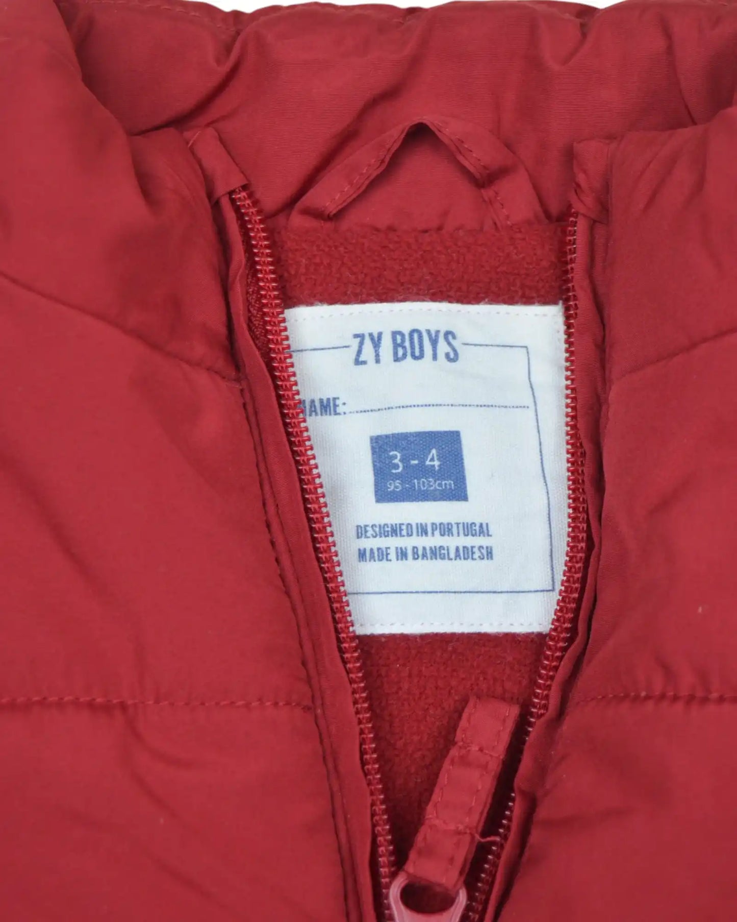 Padded Vest ZIPPY - 3-4 Years