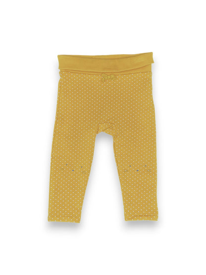 Yellow Spotted Trousers 9 Months