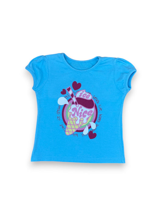 T-Shirt Azul 1 Ano