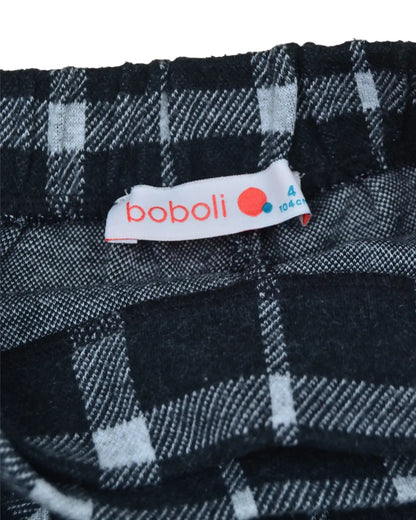 BOBOLI Plaid Skort - 4 Years