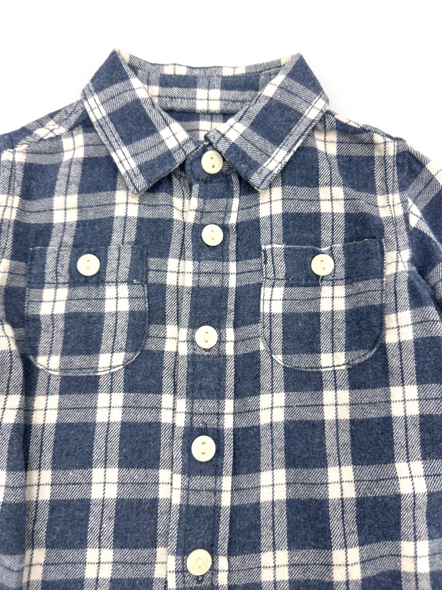 Plaid Flannel Shirt 3-6 Months