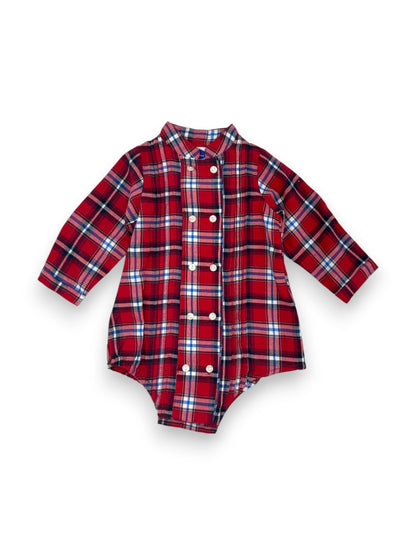 Plaid Body Shirt 9 Months