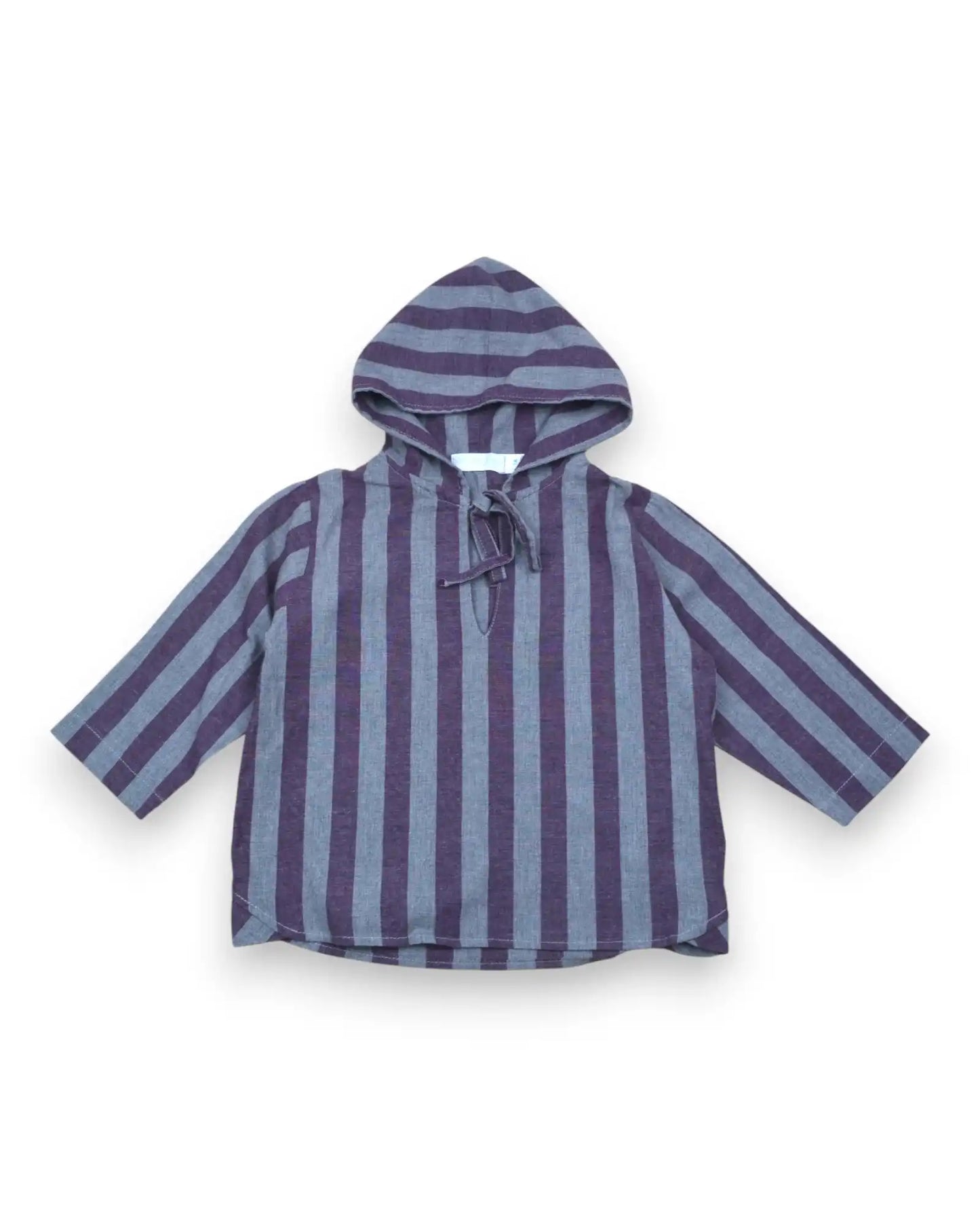 Camisa Riscas Capuz ANJINHO GORDO - 1 Ano
