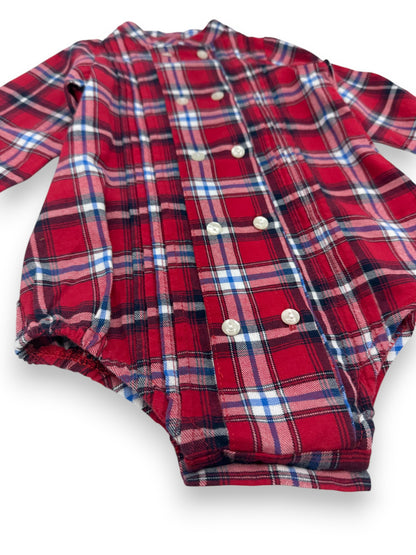 Plaid Body Shirt 9 Months