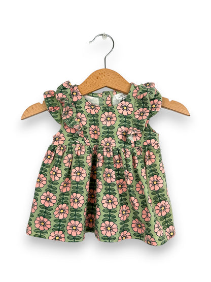 Flowers Tunic Dress 0-3 Months