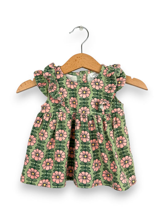 Vestido Túnica Flores 0-3 Meses