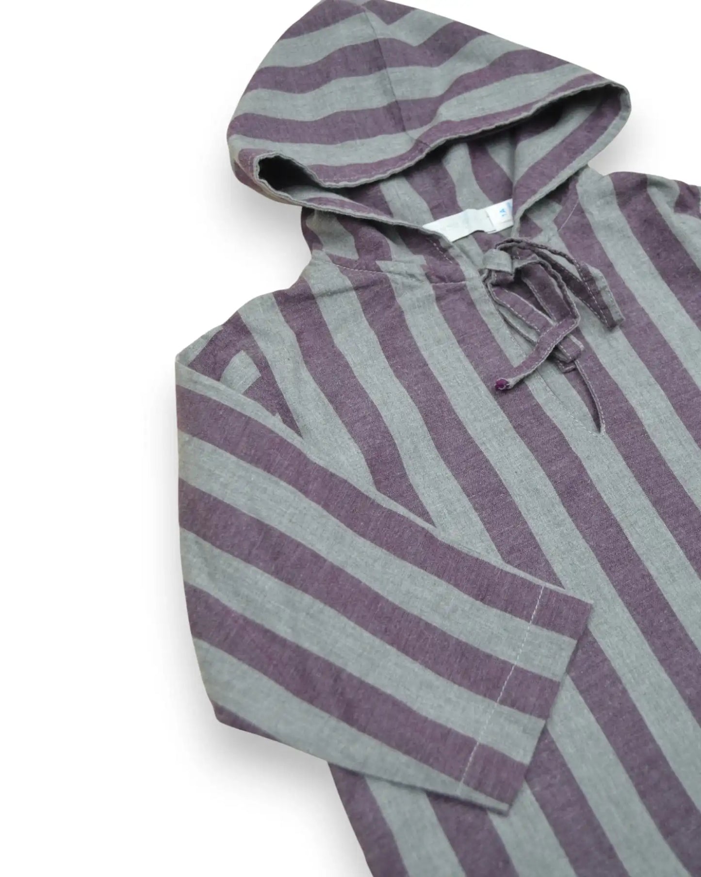 Camisa Riscas Capuz ANJINHO GORDO - 1 Ano