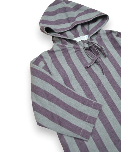 Camisa Riscas Capuz ANJINHO GORDO - 1 Ano