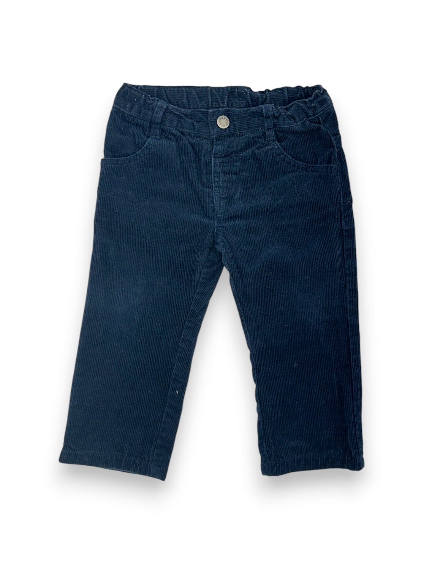 Blue Corduroy Trousers 12 Months