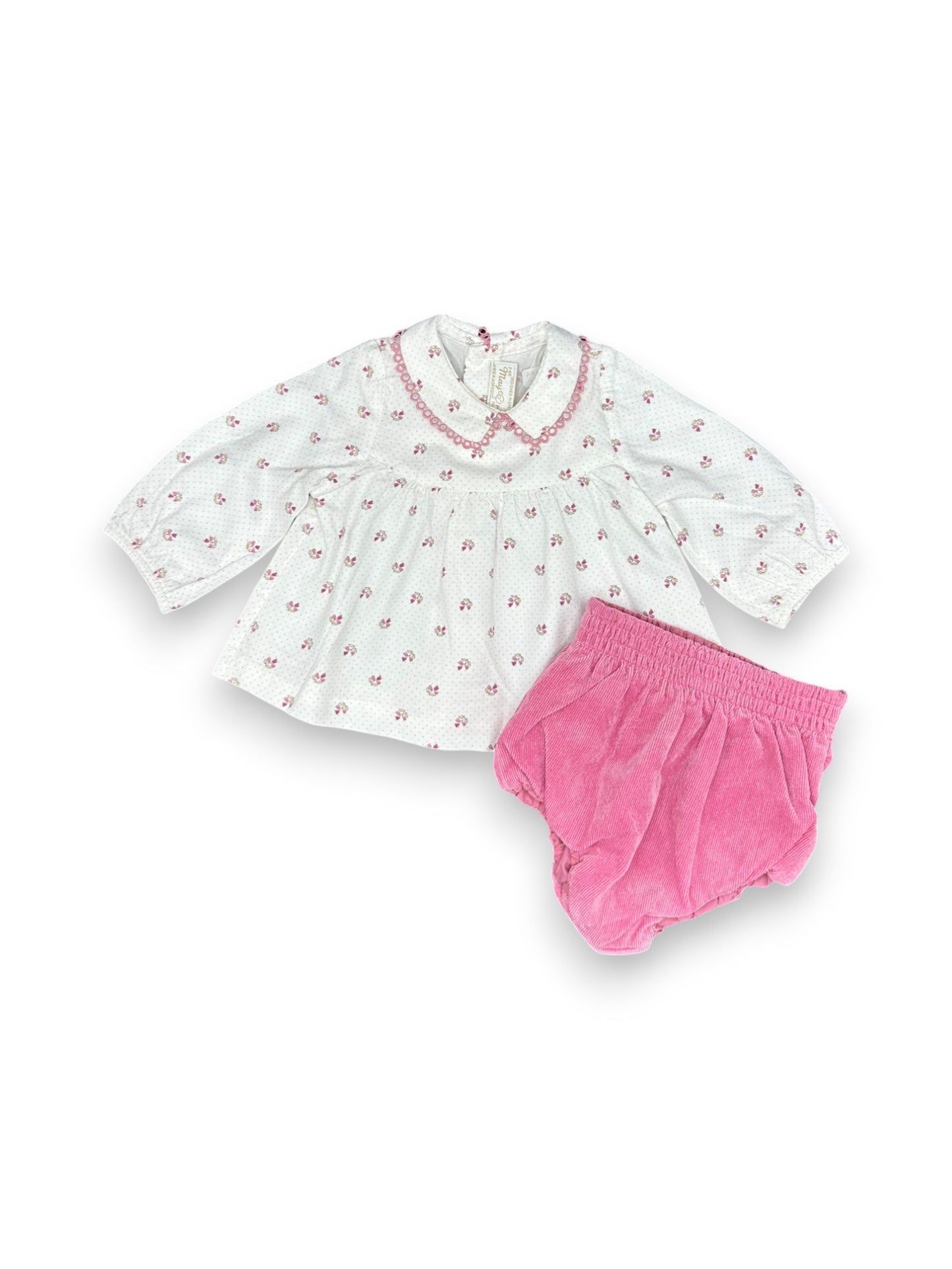 Conjunto Camisola e Fofo 2-4 Meses