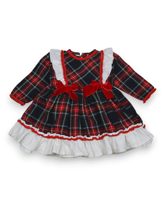Vestido Cerimónia Xadrez MAYORAL - 12 Meses
