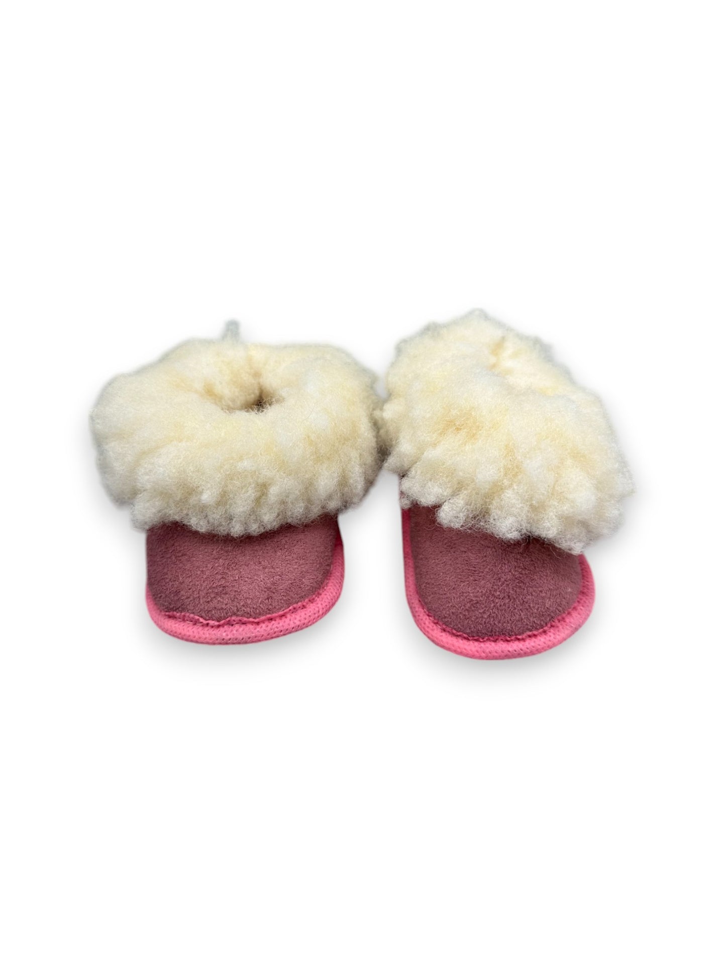 Pantufas Rosa com Pelo Tam 17-18