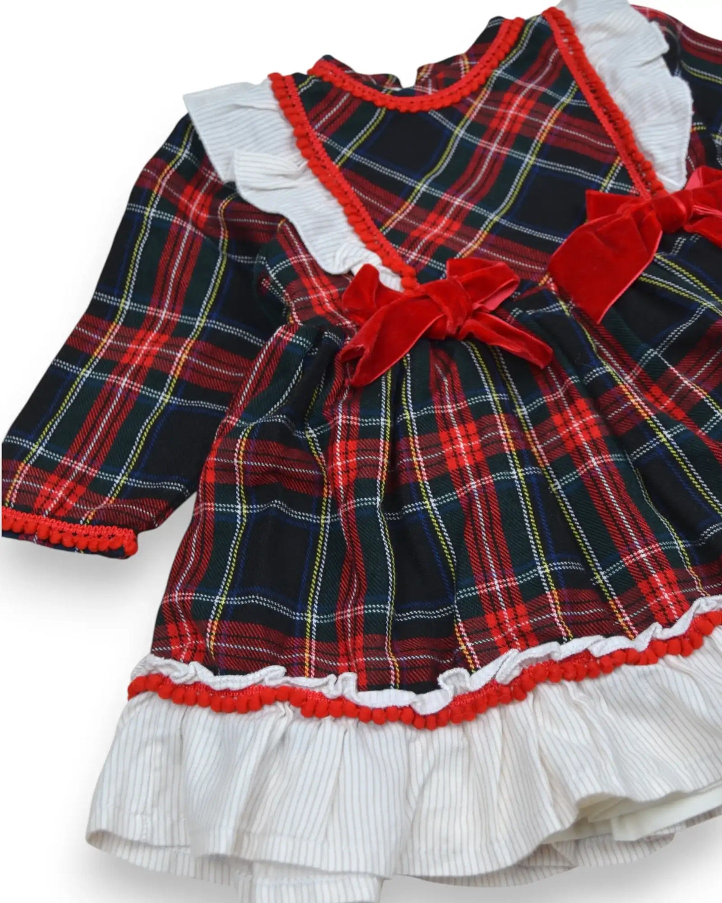 MAYORAL Checked Occasion Dress - 12 Months