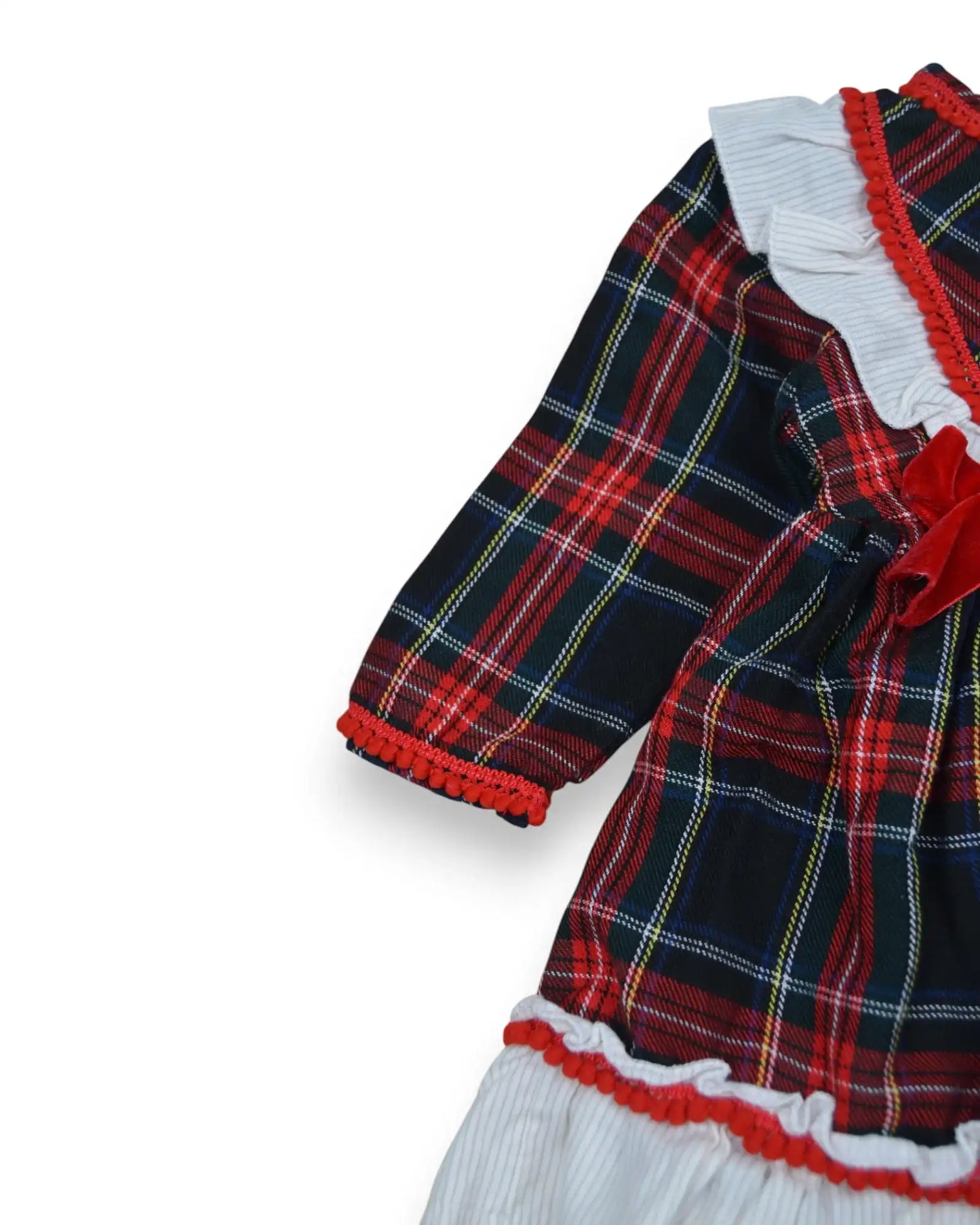 MAYORAL Checked Occasion Dress - 12 Months