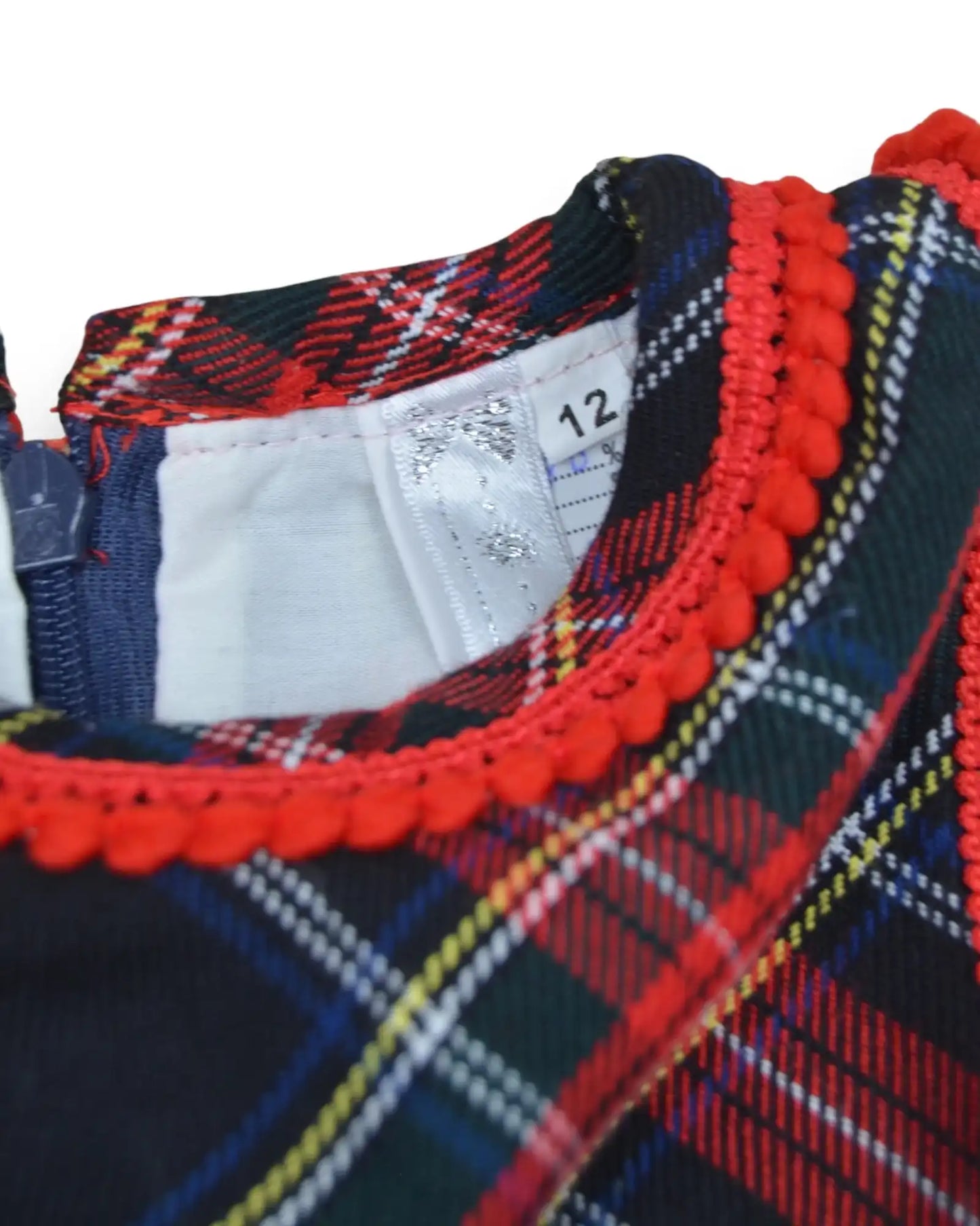 MAYORAL Checked Occasion Dress - 12 Months