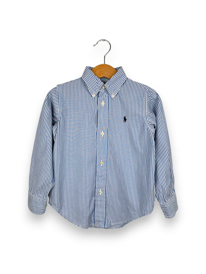 Camisa Oxford Riscas 3 Anos