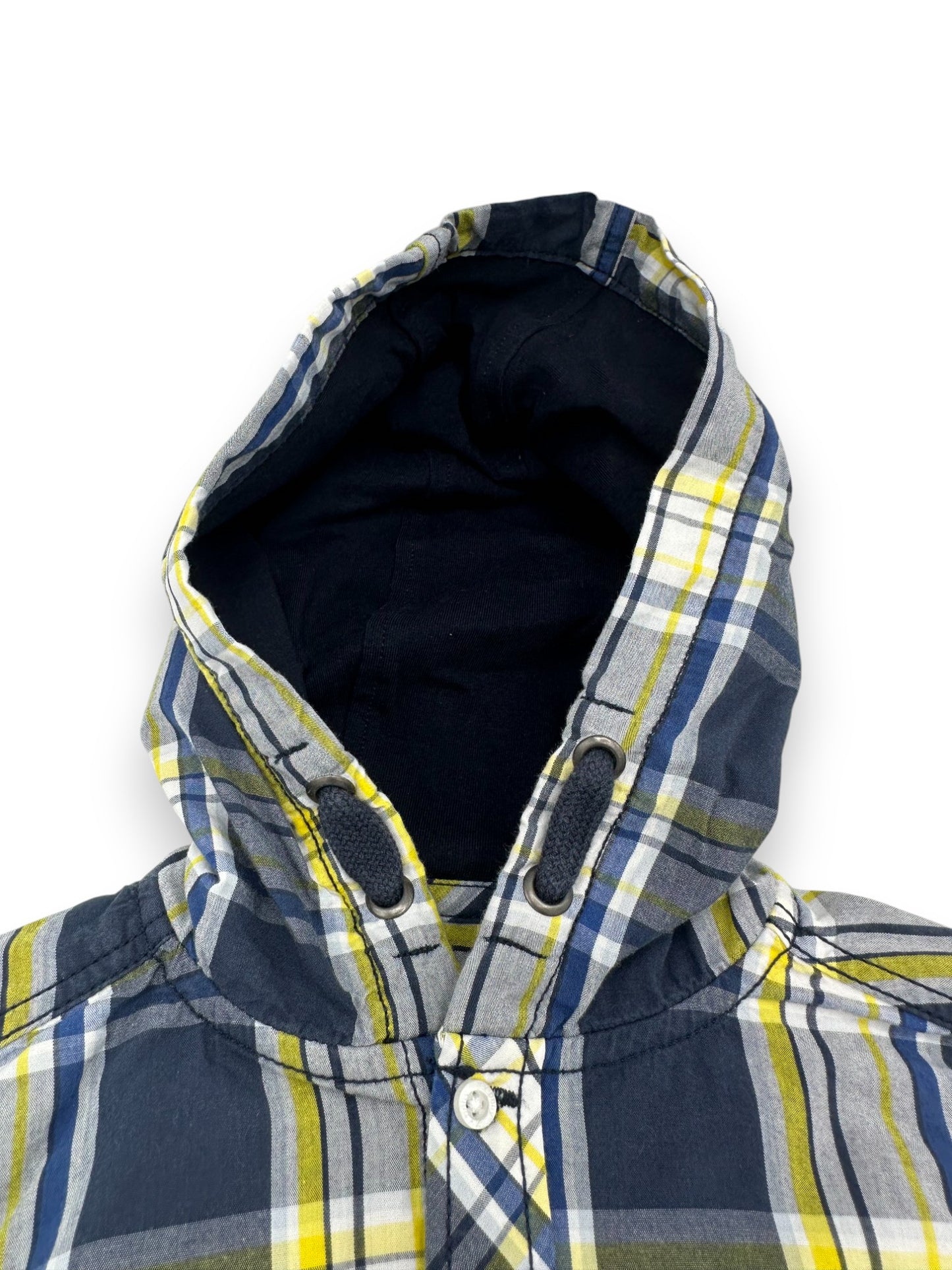 Plaid Hooded Shirt 18-24 Months