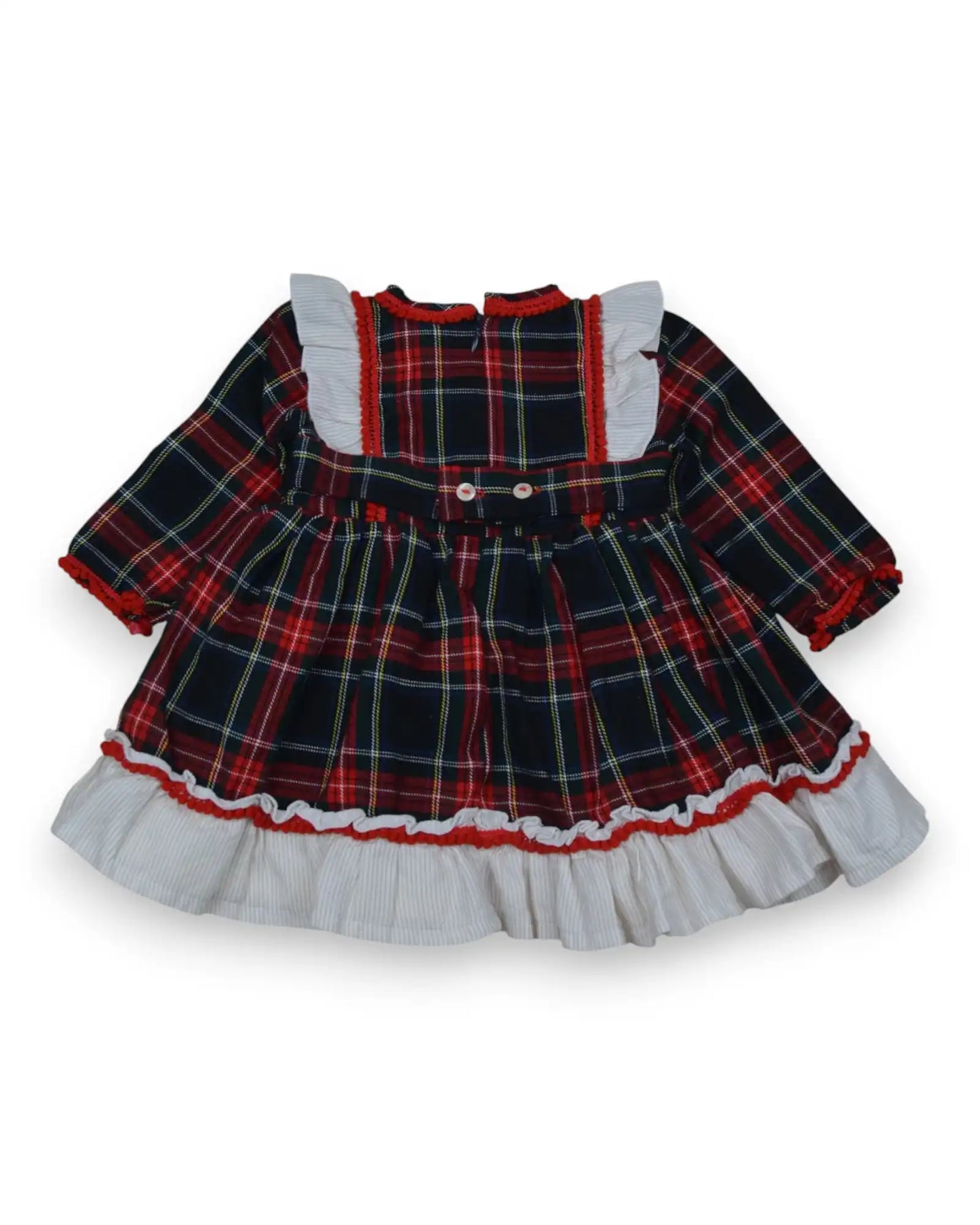 MAYORAL Checked Occasion Dress - 12 Months