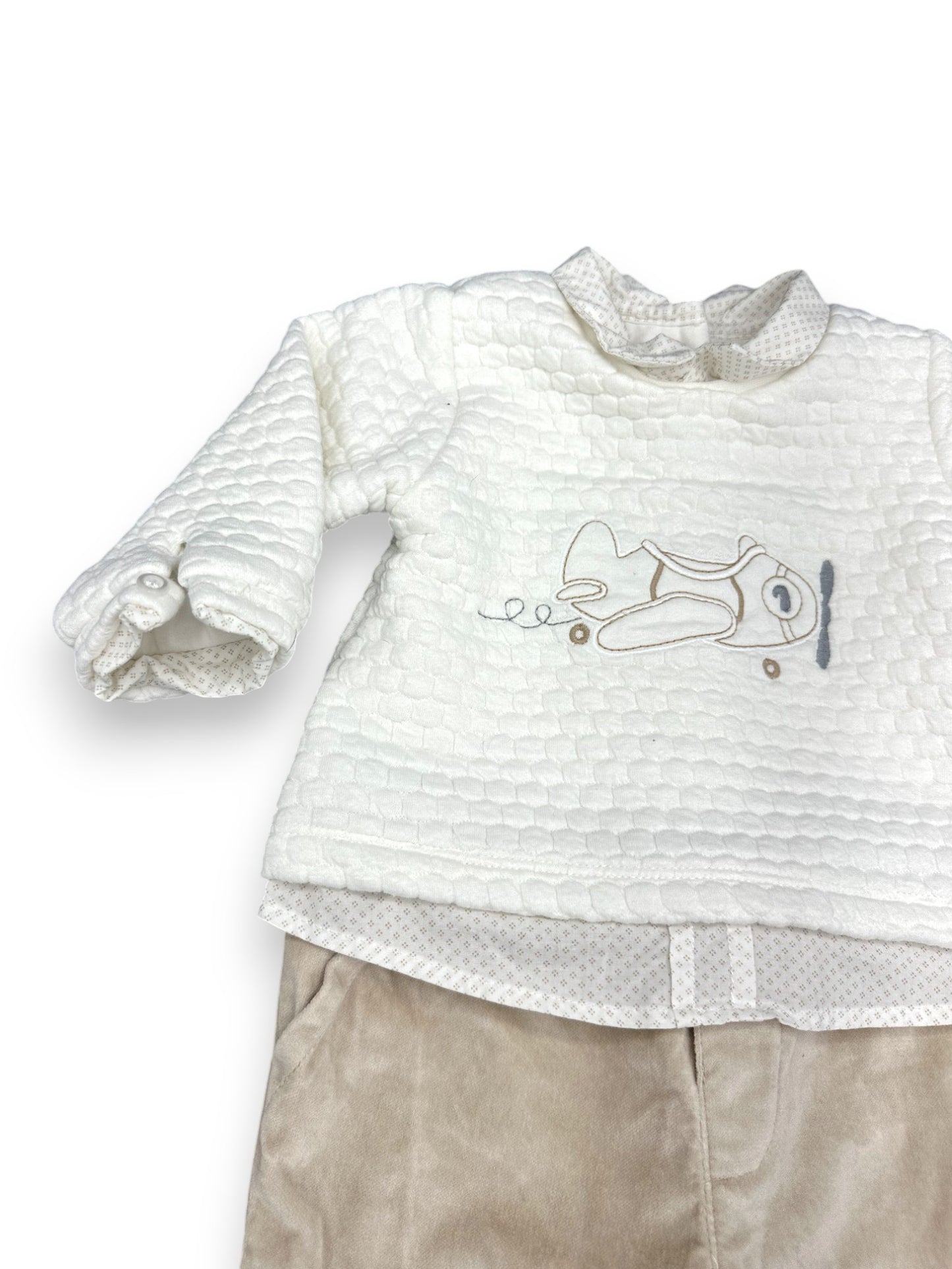 Babygrow Avião 2-4 Meses