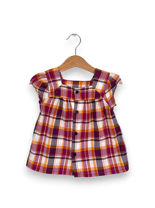 Blusa Xadrez 24 Meses