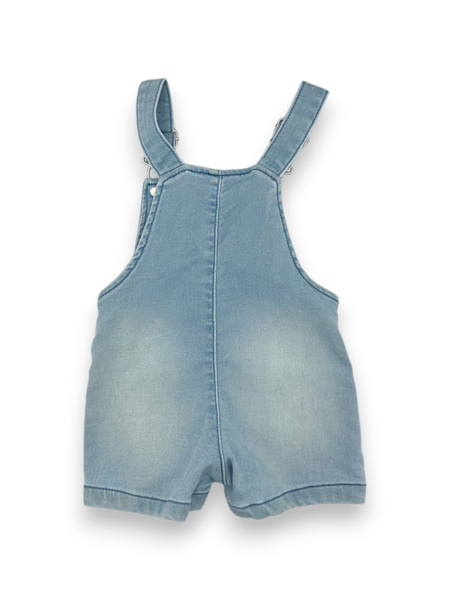 Denim Short Overalls 3-6 Months