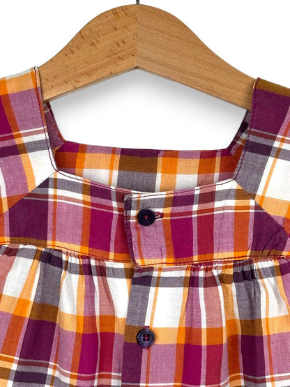 Blusa Xadrez 24 Meses