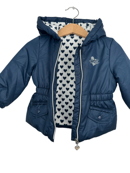 Blue Padded Jacket 9-12 Months