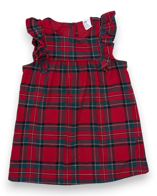Vestido Xadrez H&M - 18 Meses