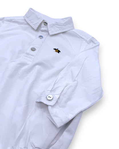 Camisa-body Branca KONGES SLOJD - 6 Meses
