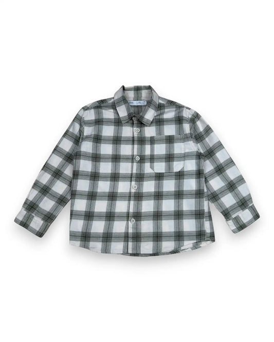 Camisa Xadrez Flanela ZARA - 3-4 Anos
