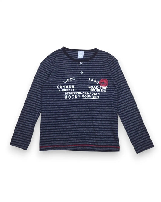 HERING Striped T-Shirt - 8 Years