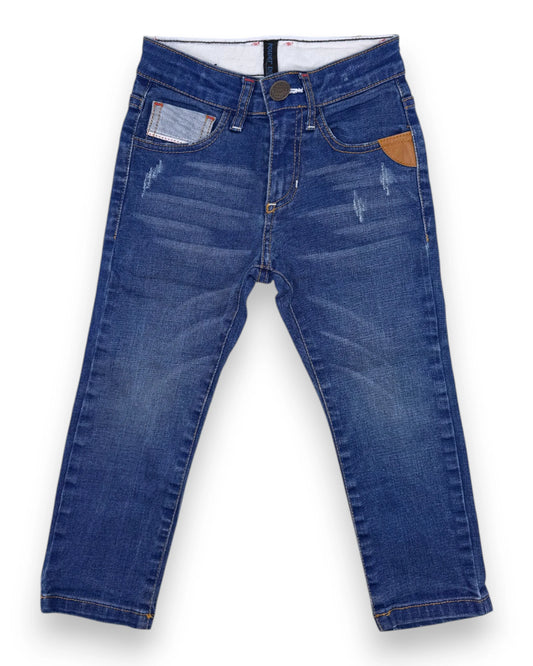 Calças Ganga Azuis POWER DENIM - 2 Anos