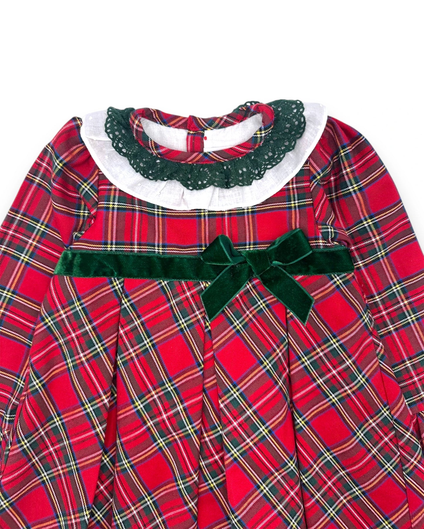 Vestido de cuadros rojo LAIVICAR - 2 años