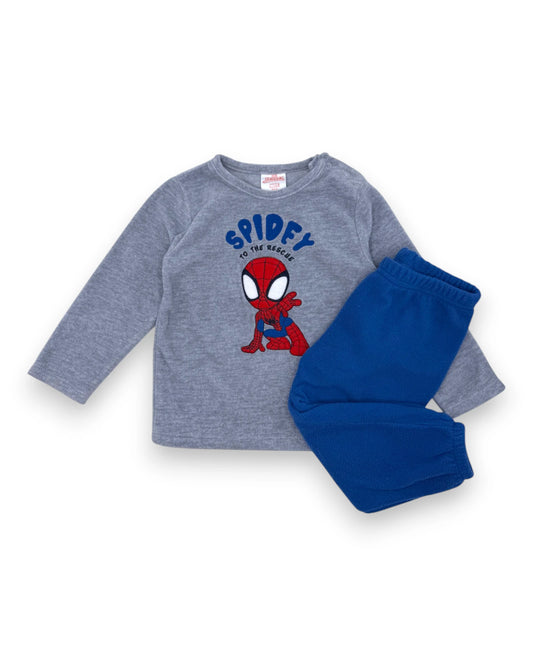Pijama Polar Spidey 12-18 Meses