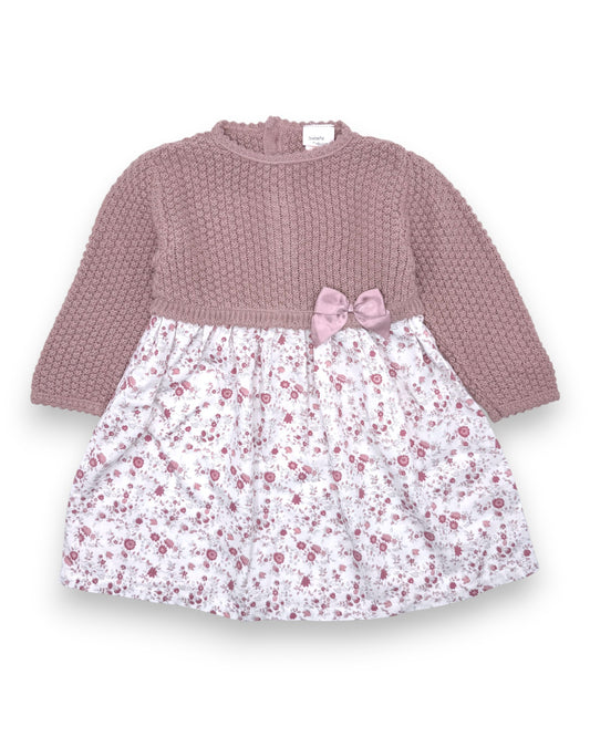 Vestido Rosa Malha 3 Anos