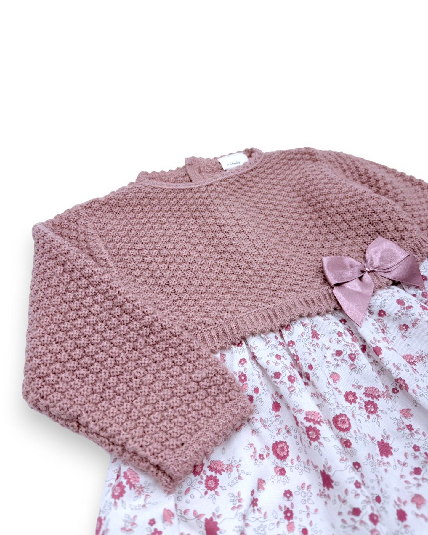 Vestido Rosa Malha 3 Anos