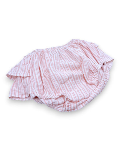 Tapa Fraldas Riscas Rosa 2 Anos