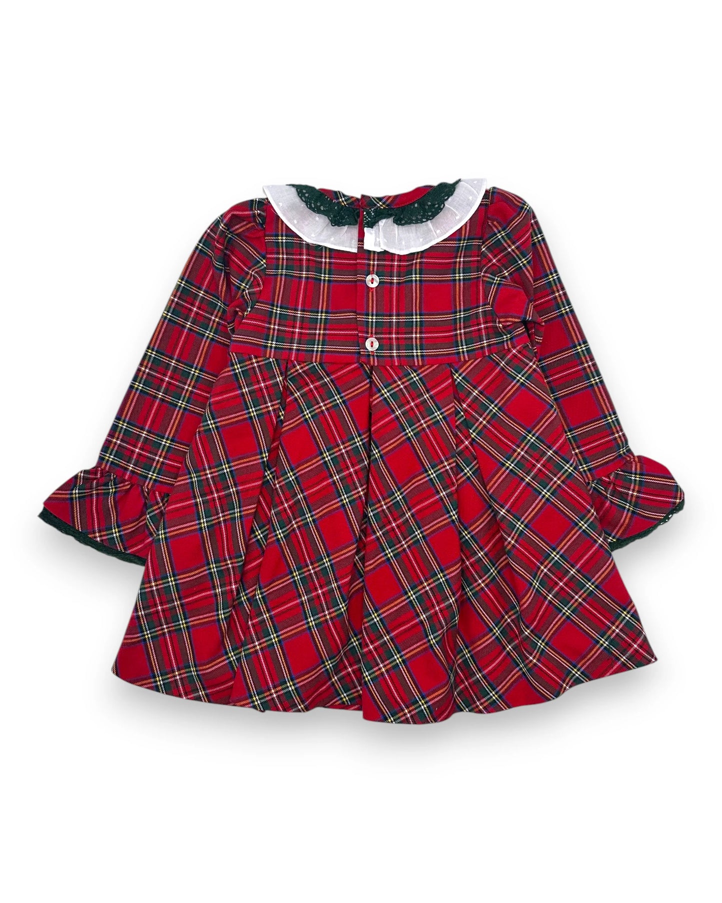 Vestido de cuadros rojo LAIVICAR - 2 años