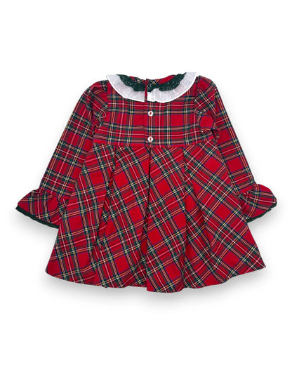 Vestido de cuadros rojo LAIVICAR - 2 años