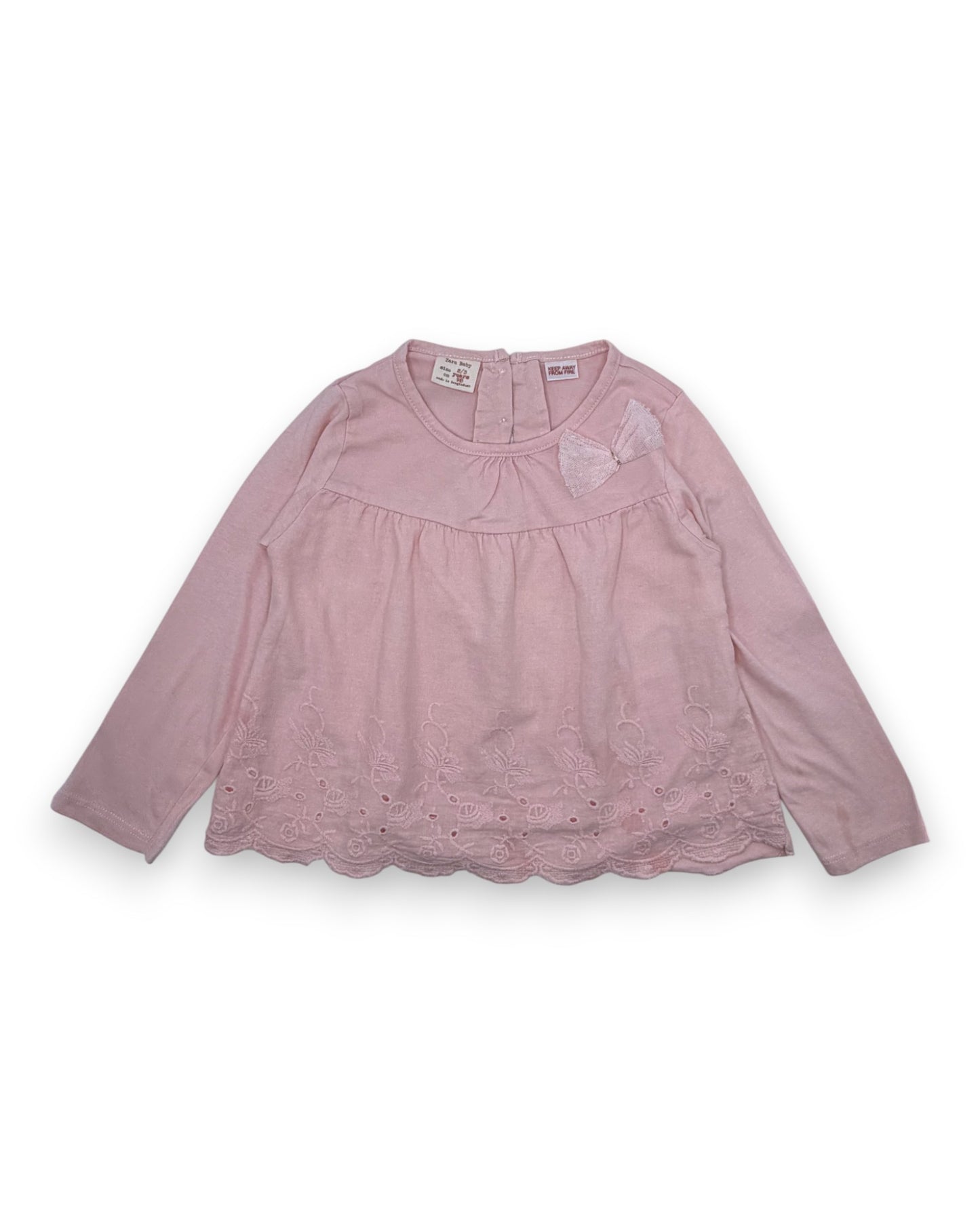 Pink Blouse, Sizes 2-3 Years