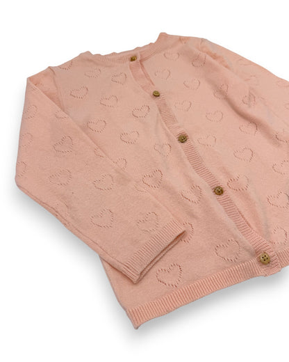 Casaco Malha Rosa 3 Anos