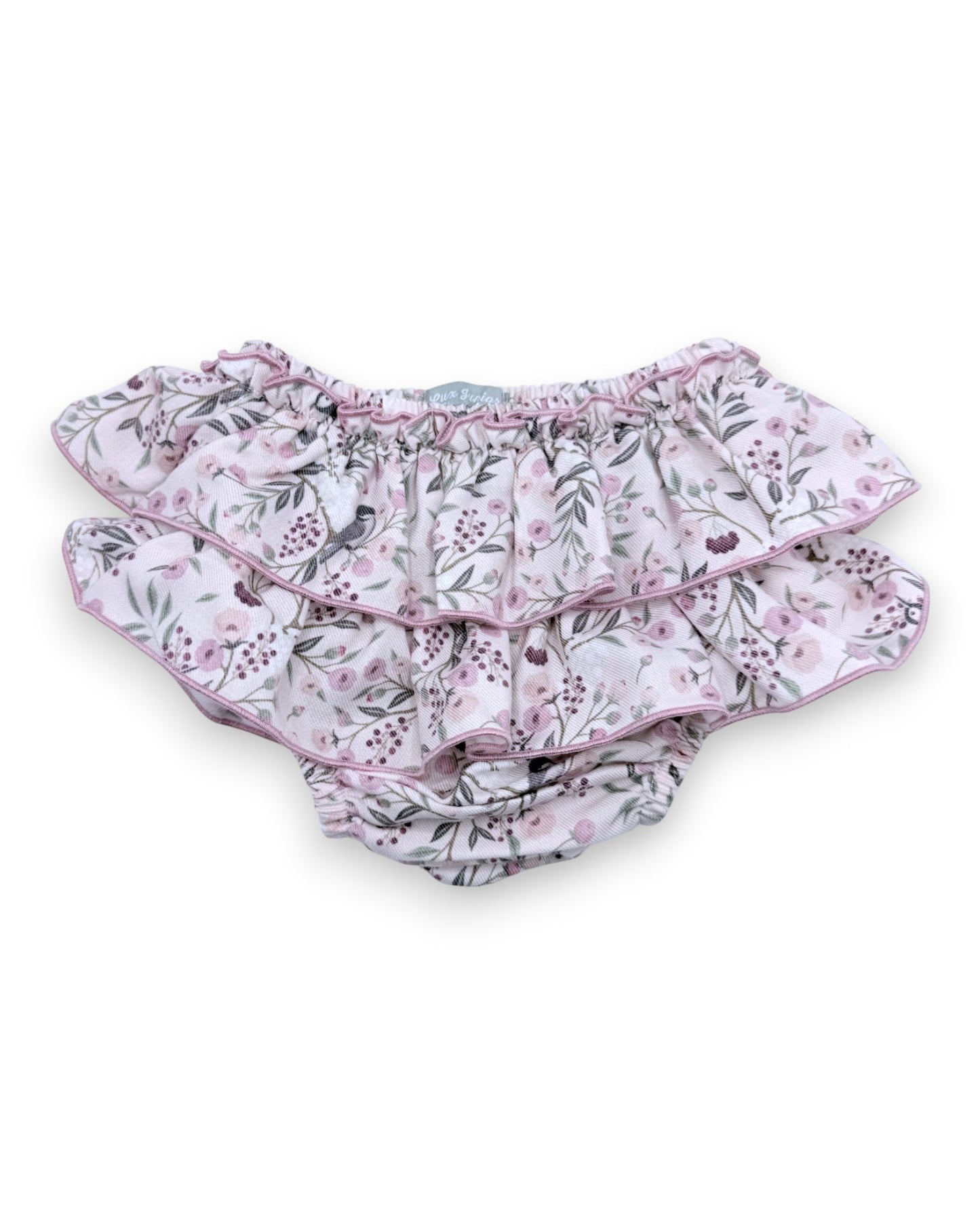 Tapa Fraldas Floral 6 Meses