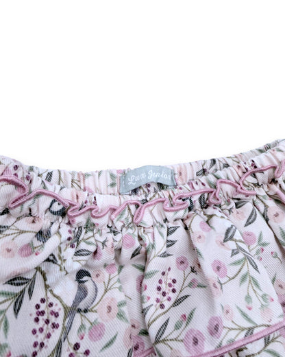 Tapa Fraldas Floral 6 Meses