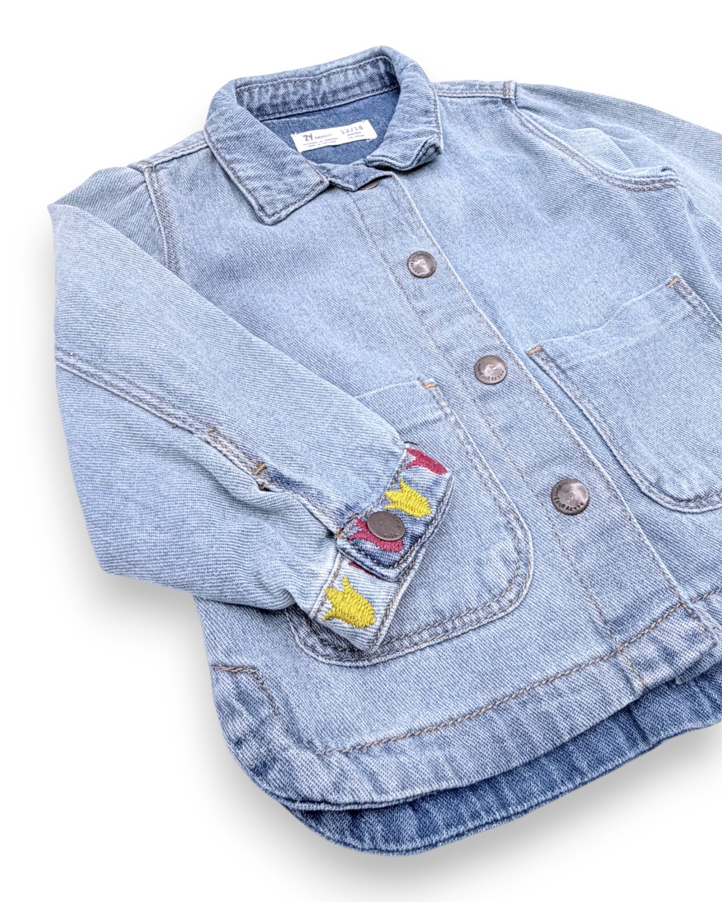 Casaco Ganga Azul 12-18 Meses